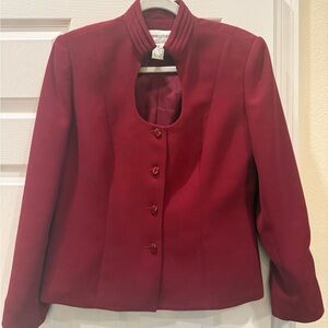 VTG Bloomingdale's Rich Red Women's Blazer